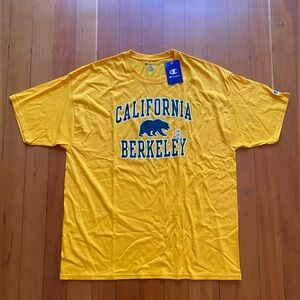 Champion Gold Cal Berkeley Men's Tee-2XL